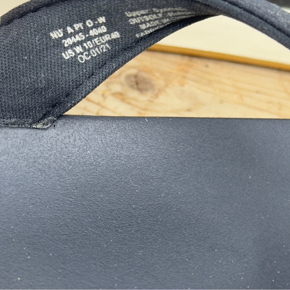 OluKai Women's Nu'a‎ Pi'o Sandals in Black Size 10 Beach Flip Flops Authentic 40 - Picture 15 of 16